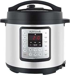 Autocuiseur électrique 9 en 1 nutricook smart pot eco, 1000 watts, 14 programmes