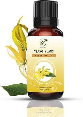 Huile essentielle d'ylang ylang 100 % pure virtuelle pour les cheveux, le visage, la peau et l'huile essentielle de qualité thérapeutique naturelle et non diluée 15 ml (paquet de 1) huile d'ylang ylang. Diaytar Sénégal : Diversité produits, unité de prix bas