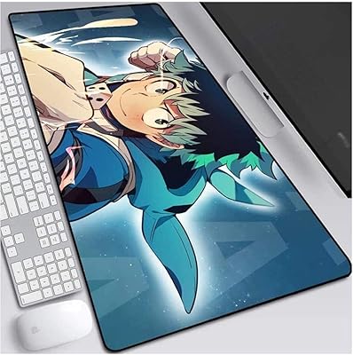 Tapis de souris de jeu étendu grand tapis my hero academia clavier café