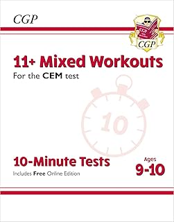 11+ tests cem de 10 minutes : entraînements mixtes 9-10