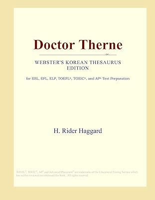 Docteur therne (édition du thésaurus coréen webster)