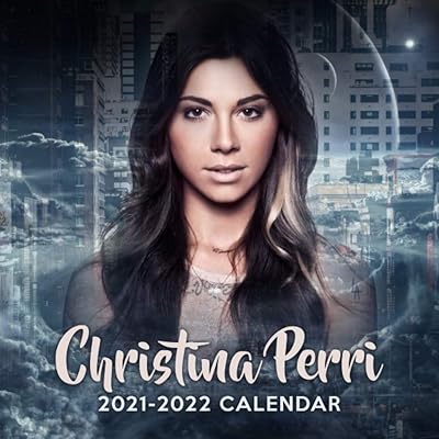 Calendrier christina perri 2021-2022 : calendrier 18 mois de 2021, janvier 2021 à