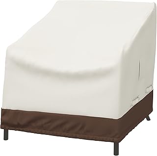 Housse de meubles de canapé à siège profond pour patio extérieur amazonbasics, lot