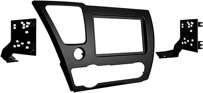 Kit de montage de tableau de bord mitra dual din pour honda civic