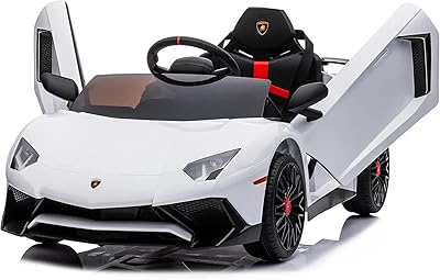 Voiture à piles aventador sous licence baybee pour enfants voiture pour enfants