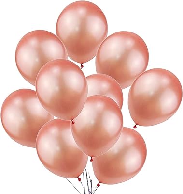 Ensemble de 10 ballons en latex de 12 pouces avec confettis pour fête
