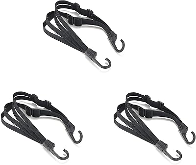 Corde universelle pour casque de moto, 3 pièces, arrimage de bagages super élastique
