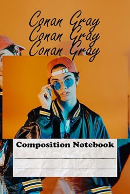 Cahier de composition conan gray : kid krow journal organisateur notes des fans