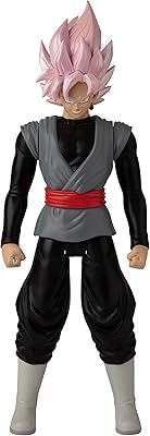 Figurine dragon ball super limit breaker 12 pouces - goku black rose, s5