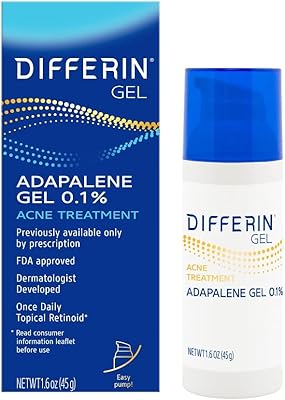 Gel contre l'acné differentin approvisionnement de 90 jours traitement du visage aux rétinoïdes