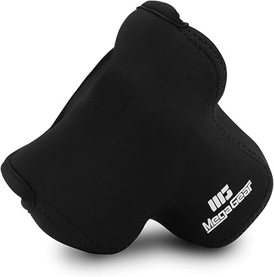 Megagear mg1036 étui ultra léger en néoprène pour appareil photo compatible avec canon