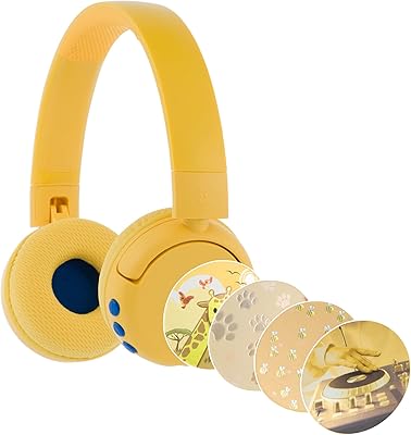 Casque bluetooth sans fil buddyphones pop fun avec un son exceptionnel de sign