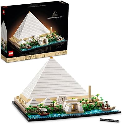 Lego architecture 21058 ensemble grande pyramide de gizeh (1476 pièces)