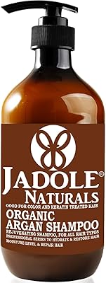 Jadole naturals collection shampoing et revitalisant naturels à l'huile d'argan pour tous