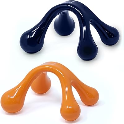 Masseur manuel portable railextek, lot de 2 masseurs manuels pour le dos