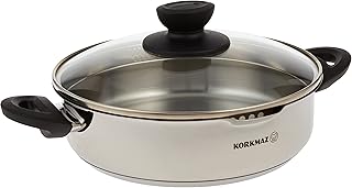 Casserole basse korkmaz potenza, 24 x 6,5 cm, 2,5 litres