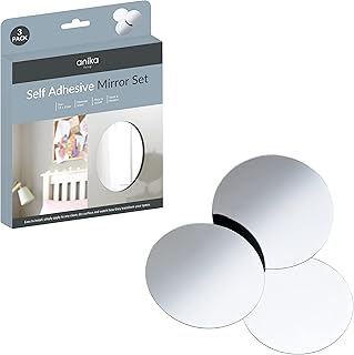 Anika 60130 miroirs circulaires autocollants 15 cm / polyvalents, pratiques et faciles à installer / élégants et modernes. Diaytar Sénégal : Parce que chaque FCFA compte