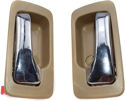 Jeu de 2 poignées de porte intérieures avant gauche et droite pour honda