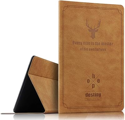 Coque xinkoee pour huawei mediapad m6 10.8, étui en cuir pu à rabat