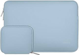 Sac étanche pour ordinateur portable mosiso avec petit sac d'accessoires 15-16 pouces