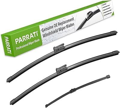 Paranti® balais d'essuie-glace avant toutes saisons de qualité supérieure, balais d'essuie-glace arrière