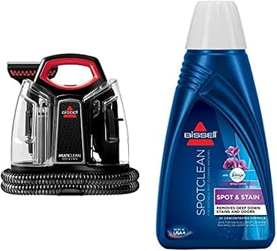 Nettoyant anti-taches bissell multi clean 4720e + formule 1084n et teinture gratuites 1000