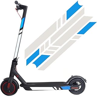 Autocollants réfléchissants pour scooter électrique xiaomi m365 ninebot es1 es2 es3 es4, autocollant