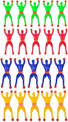 20 pièces jouets de chenille de fenêtre pour bébé hommes escalade de mur