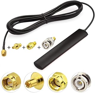 Antenne gsm 4g lte eightwood connecteur en verre 3dbi sma pour montage