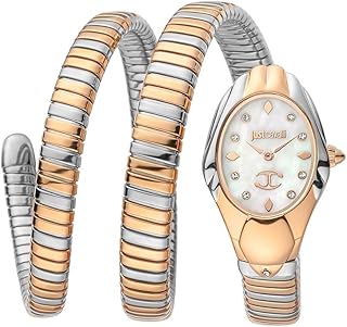 Just cavalli jc1l184m0045 montre à quartz analogique serpenti emozione pour femme avec bracelet