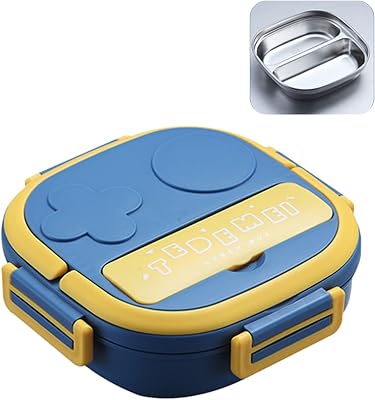 Boîte à déjeuner avec fourchette, boîte à déjeuner réutilisable morellian, récipients à déjeuner