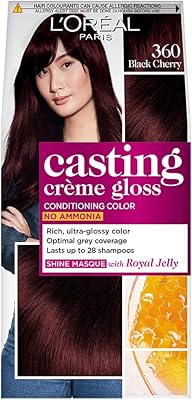 L'oréal paris casting crème gloss teinture capillaire cerise noire 360 875