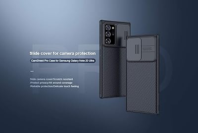 Housse de protection de caméra coulissante pour samsung galaxy note 20 ultra 5g