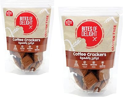 Crackers au café bites of delight 2 x 80 g à base