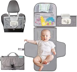 Matelas à langer portable, matelas à langer portable pour nouveau-nés filles et garçons