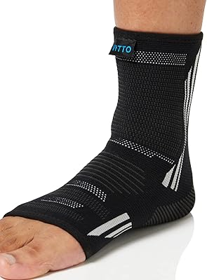 Manchon de compression de cheville multizone phyto support d'entorse