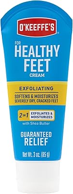 Crème exfoliante pour les pieds o'keeffe healthy feet, tube de 3 oz