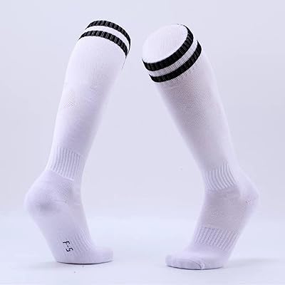 Chaussettes de football de baseball the white shop pour adultes jeunes et enfants