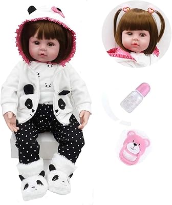 Poupées bébé reborn 18 pouces, poupée en vinyle souple véritable, poupée nouveau-né, jouets
