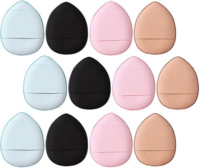 Mini-doigts de maquillage mini-doigts houppette de poudre pour les orteils bouffée de maquillage