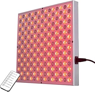 Lampe chauffante 45 w, panneau de luminothérapie led 660 nm et 850 nm
