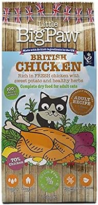 Little big paw british chicken croquettes pour chats adultes 1,5 kg. Diaytar Sénégal : Large gamme, petits prix, grande satisfaction
