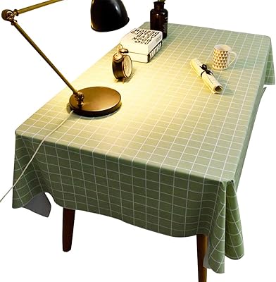Nappe rectangulaire newstyle 100 % pvc imperméable à l'huile et à l'huile, housse