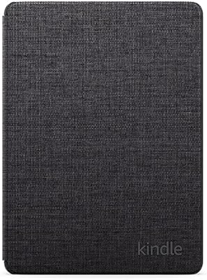 Couverture en tissu pour kindle paperwhite (2021 11e génération) - noir