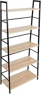 Bibliothèque design échelle c-hopetree large à 5 niveaux cadre en métal