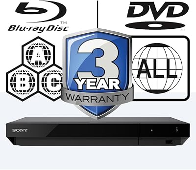 Sony up-x700 4k uhd 3d dolby atmos multi-region blu-ray player, wi-fi et dolby