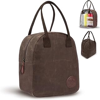 Asebbo sac fourre-tout à déjeuner pour femmes professionnelles et hommes, réutilisable, isolé, étanche