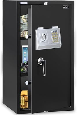 Grand coffre-fort rubik avec clavier numérique et serrure à clé armoire de sécurité