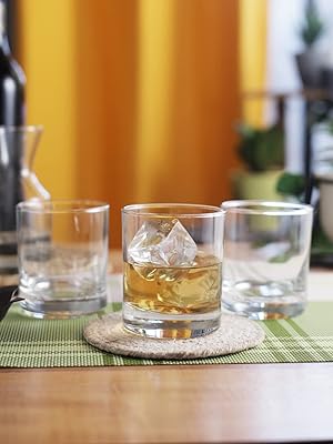 Tasses en verre ocean san marino rock, paquet de 6, transparent, 245 ml