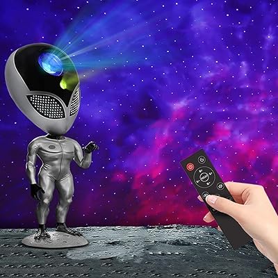 Projecteur d'étoiles spatiales avec minuterie et télécommande, interaction vocale et conception réglable à